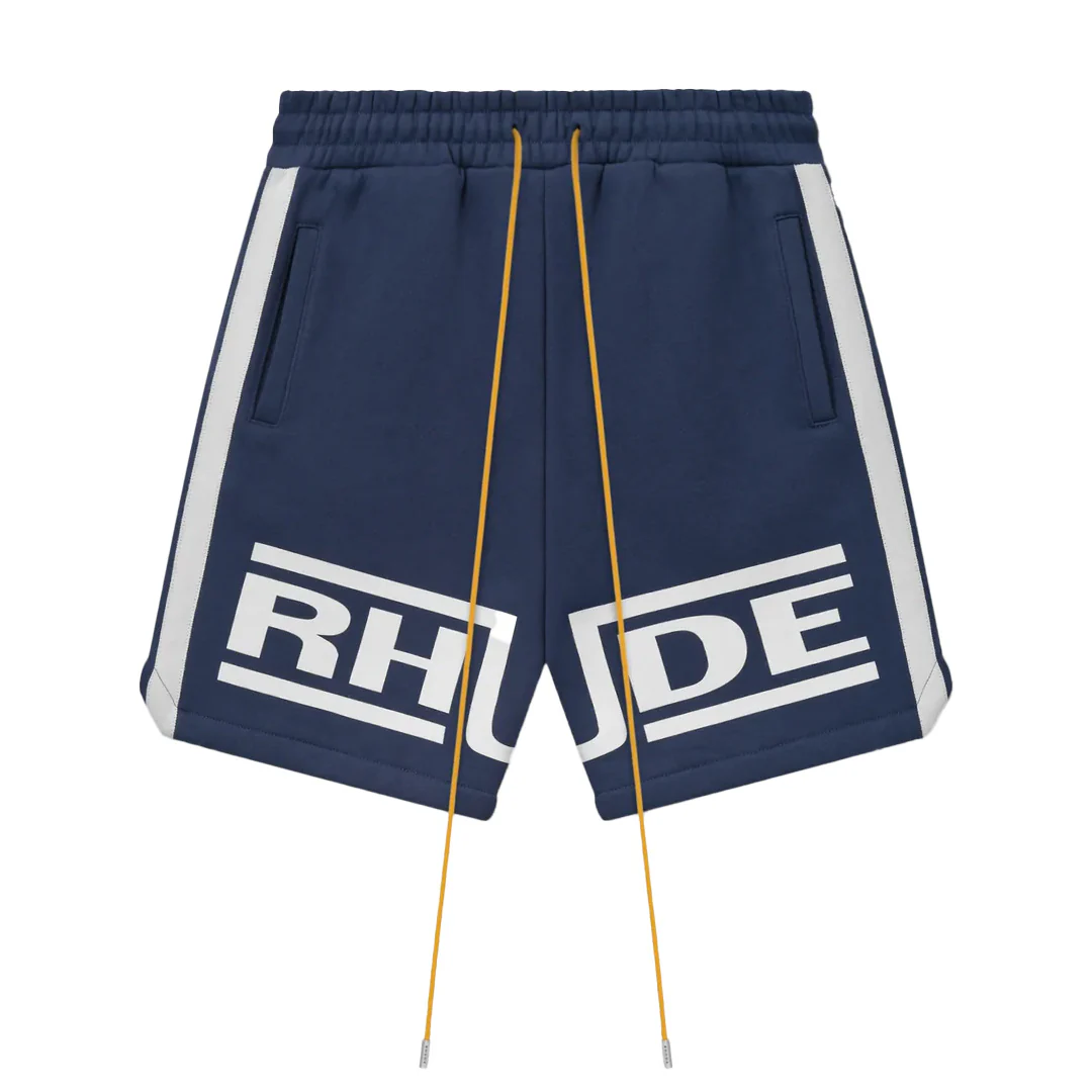 Rhude Champions Shorts Navy/Vintage White