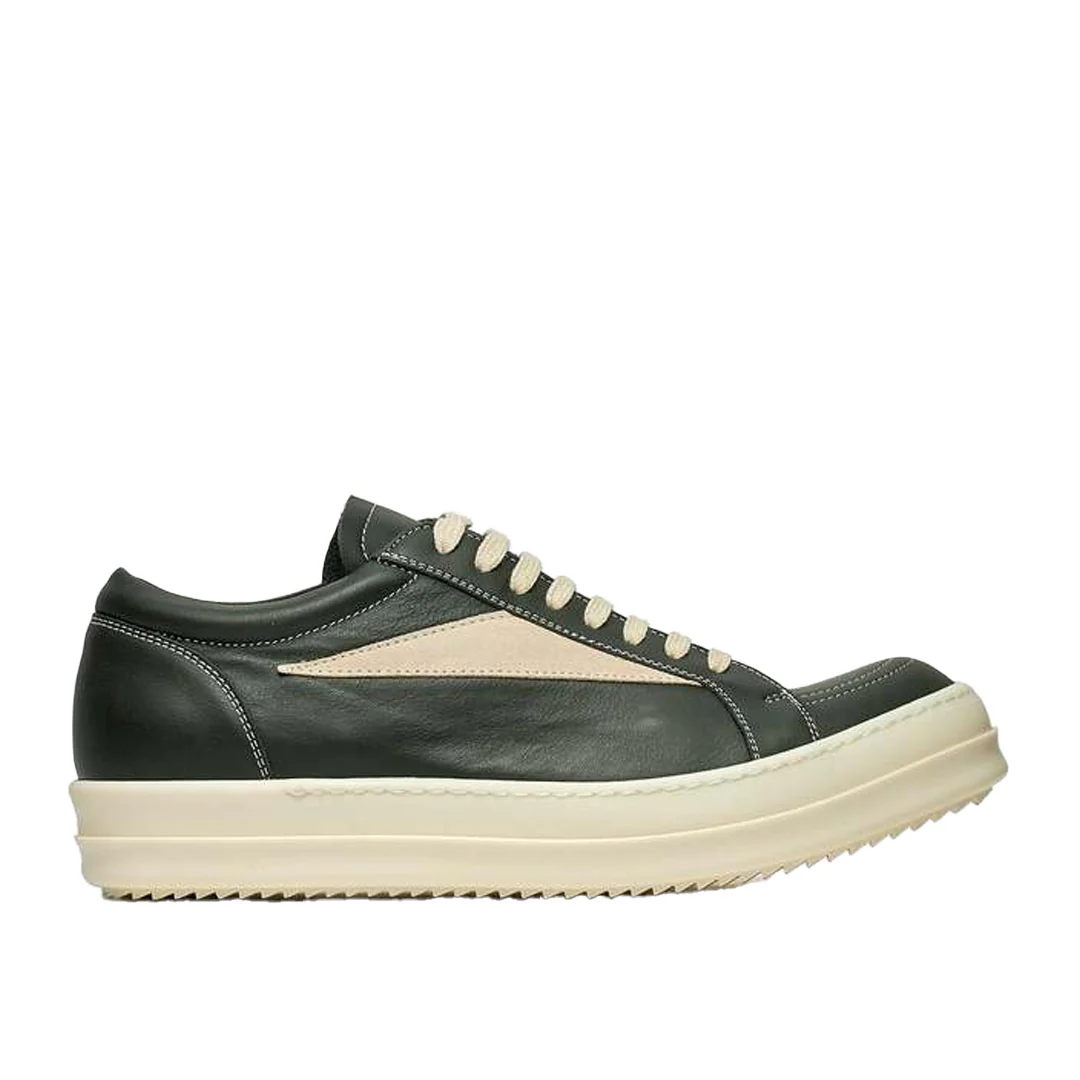 Rick Owens Porterville Vintage Low Sneakers Forest Green