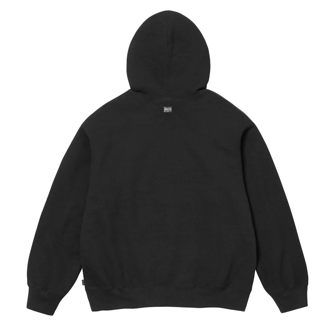 Supreme b.b. Simon Zip Up Hoodie Black - Image 2