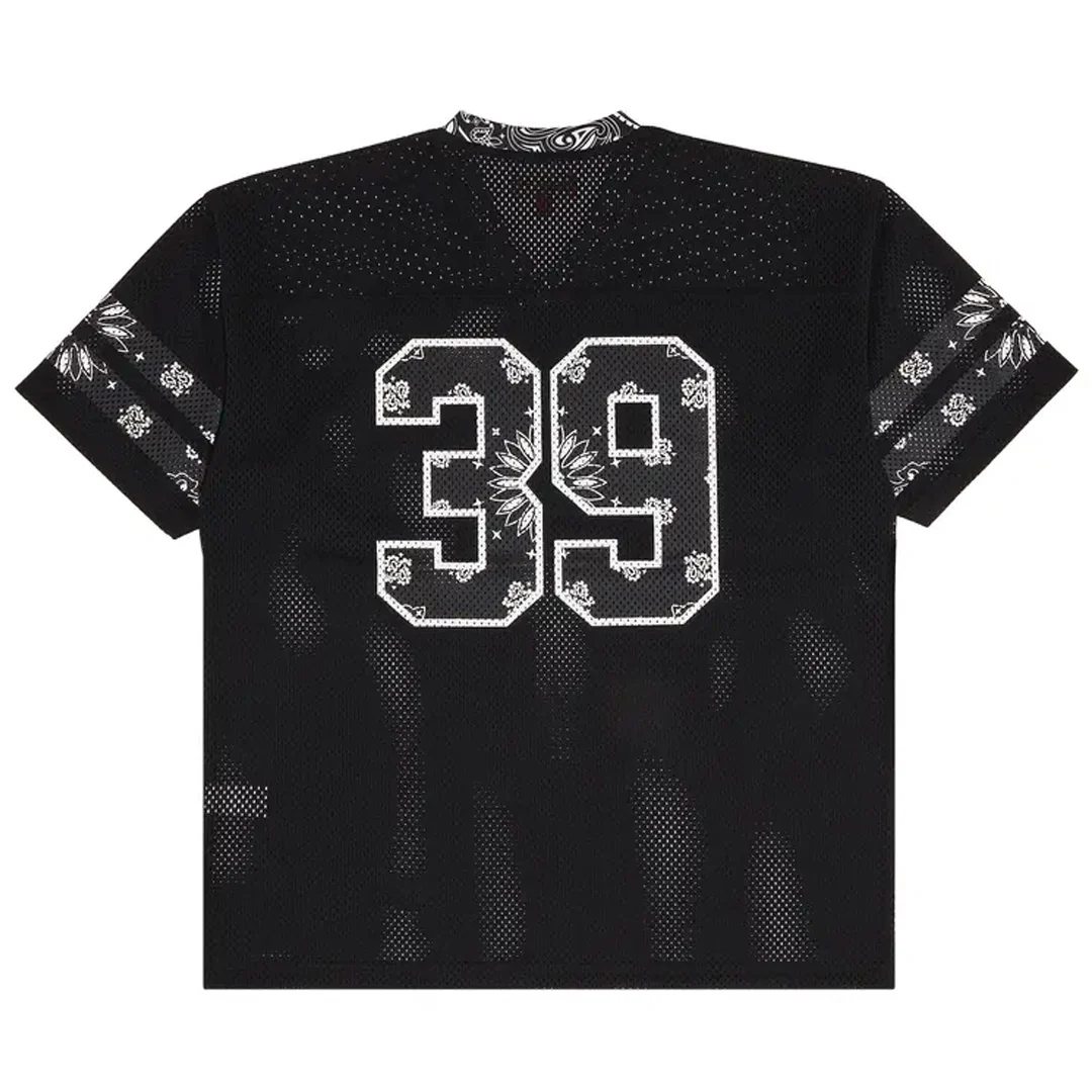 Supreme Bandana Football Jersey Black - Image 2