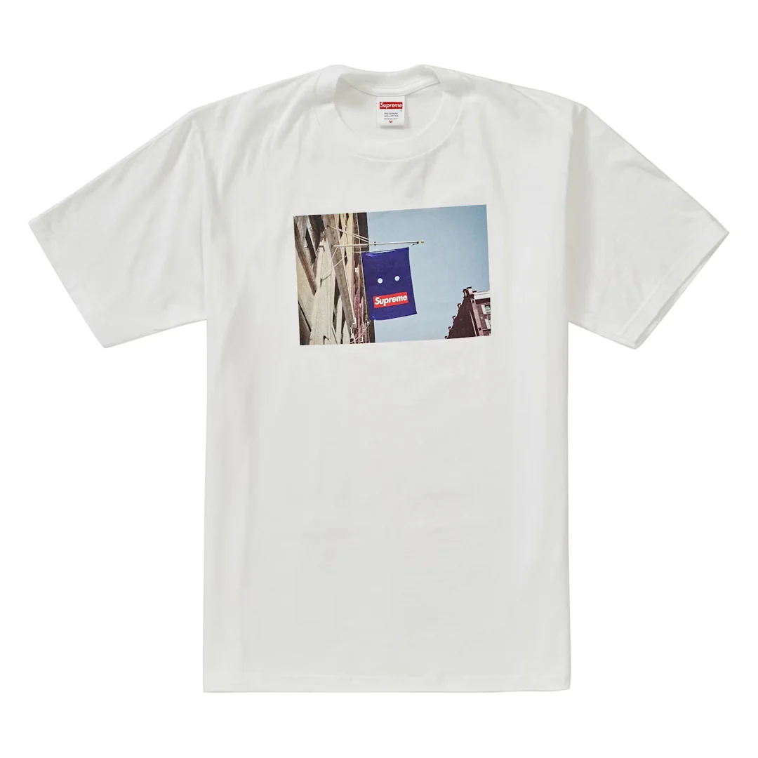 Supreme Banner T-Shirt White
