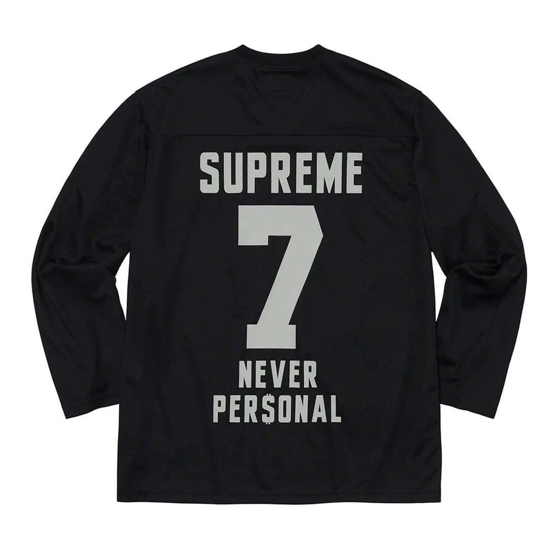 Supreme Business Hockey Jersey Black - Image 2