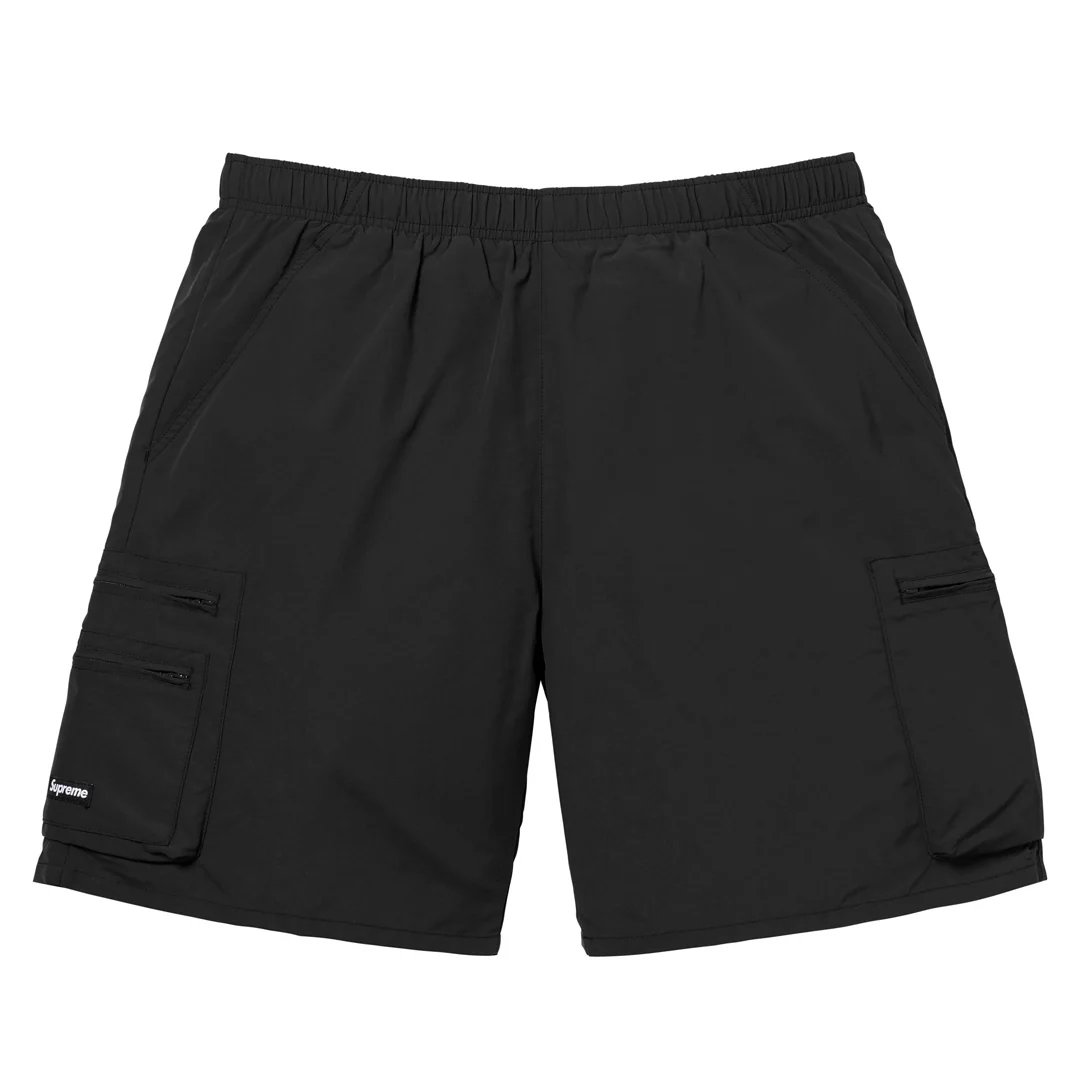 Supreme Cargo Water Short Black