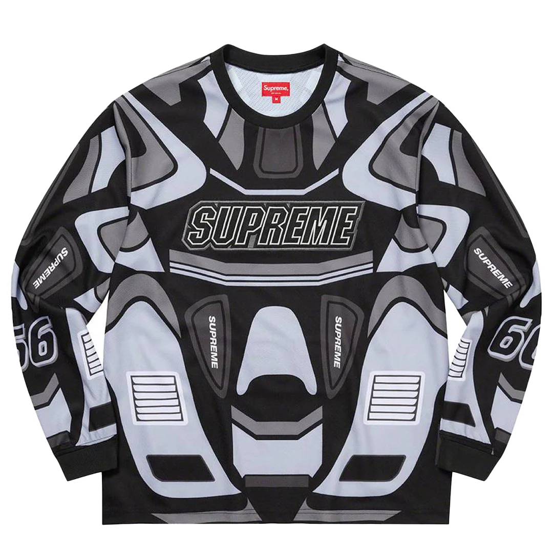 Supreme Decals Moto Jersey Black