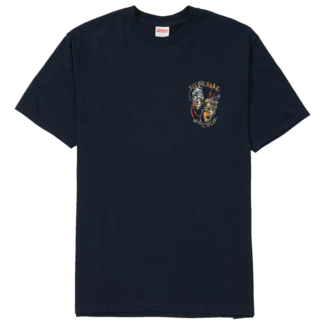 Supreme Laugh Now T-Shirt Navy