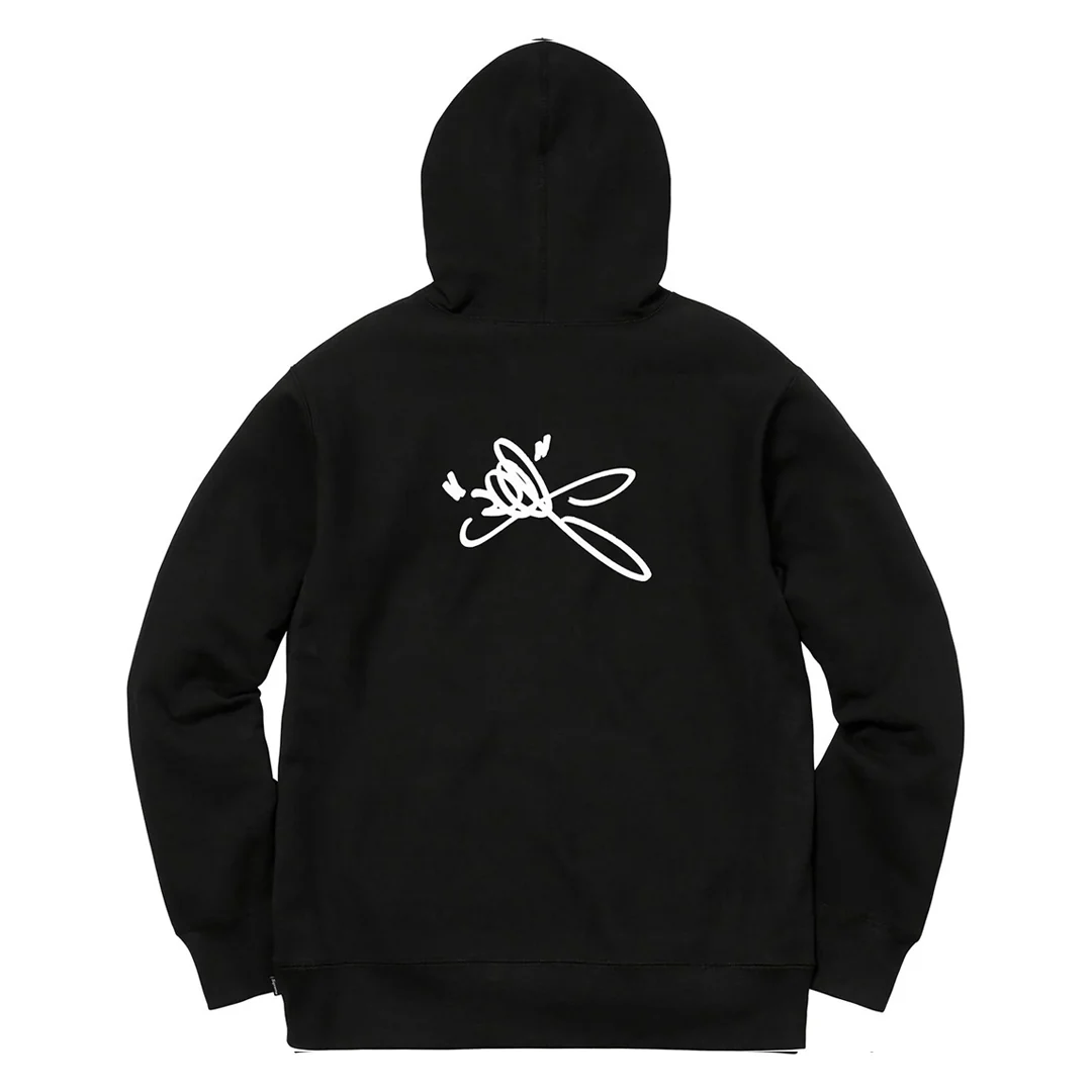 Supreme Lee Hooded Sweatshirt Black - Image 2