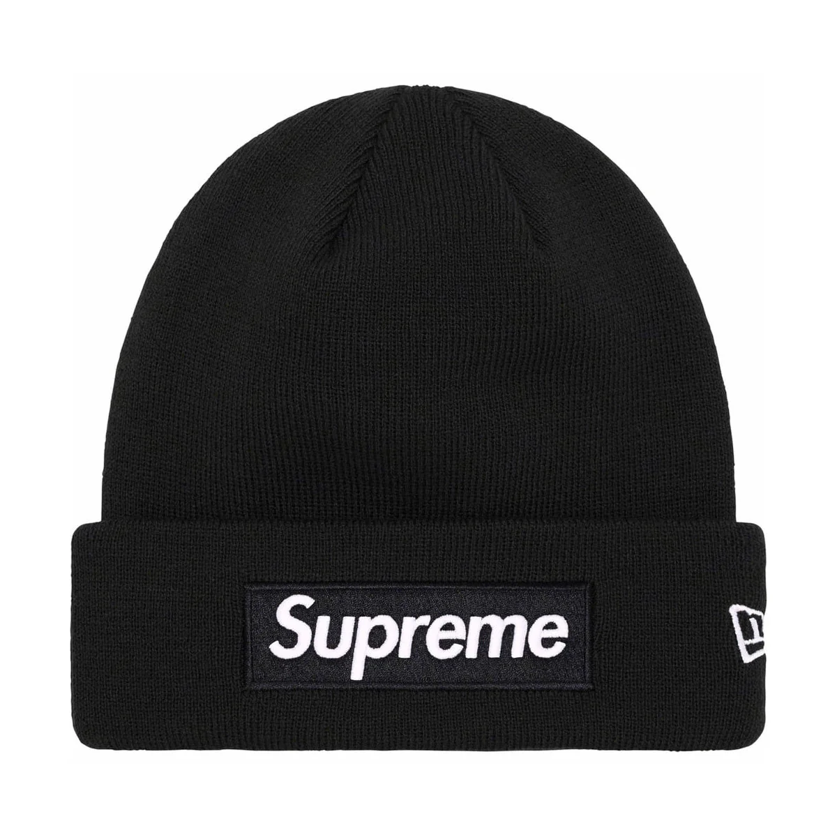 Supreme New Era Box Logo Beanie Black