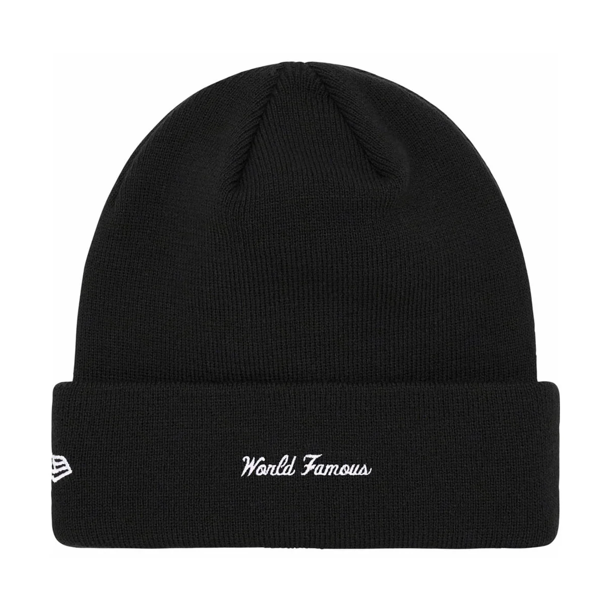 Supreme New Era Box Logo Beanie Black - Image 2