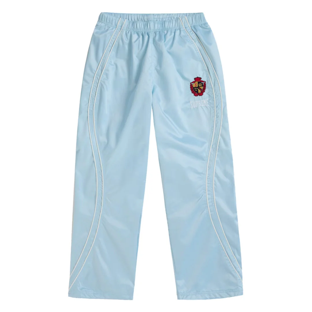 Supreme Satin Track Pants Blue