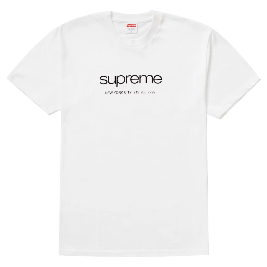 Supreme Shop T-Shirt White