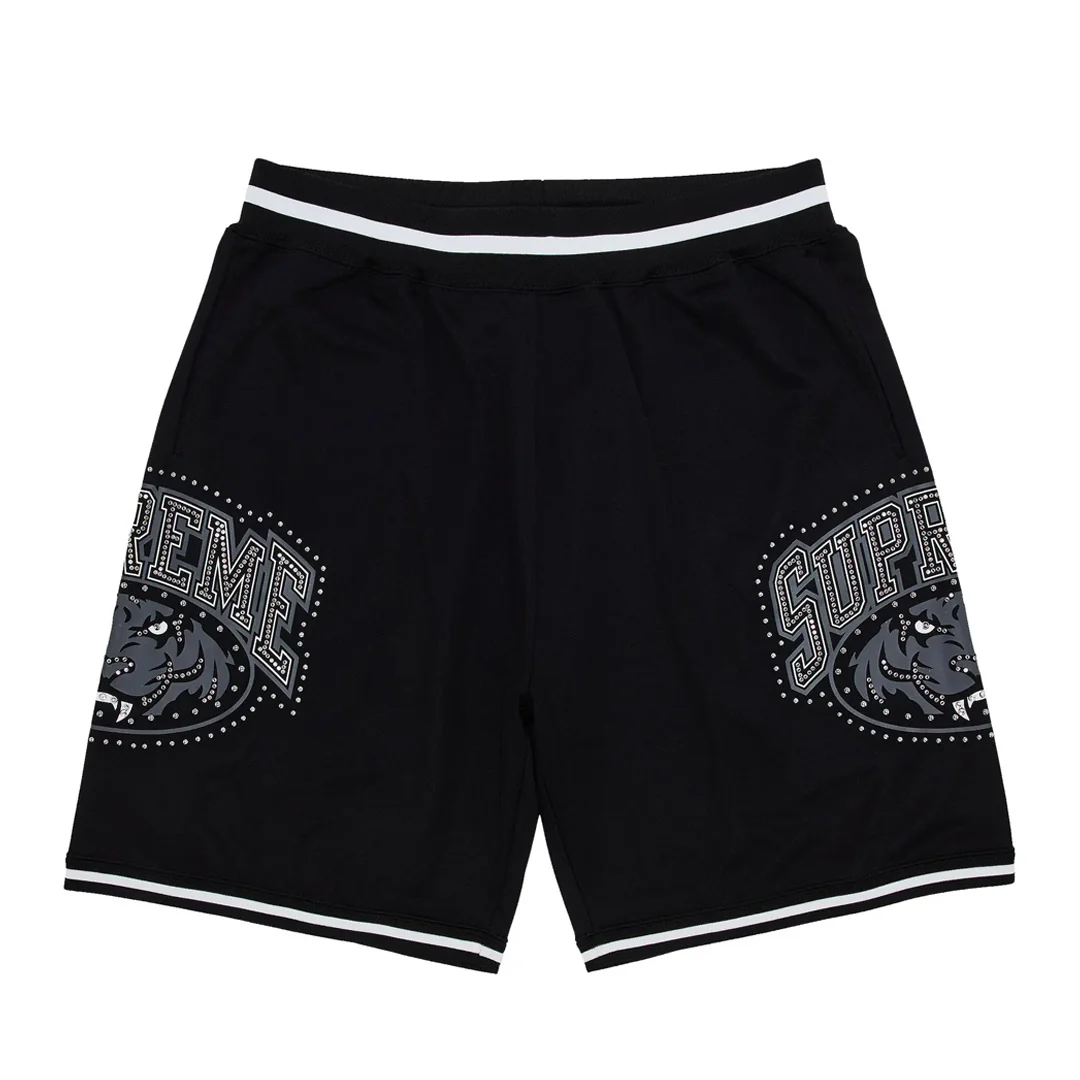 Supreme Studded Basketball Shorts Black