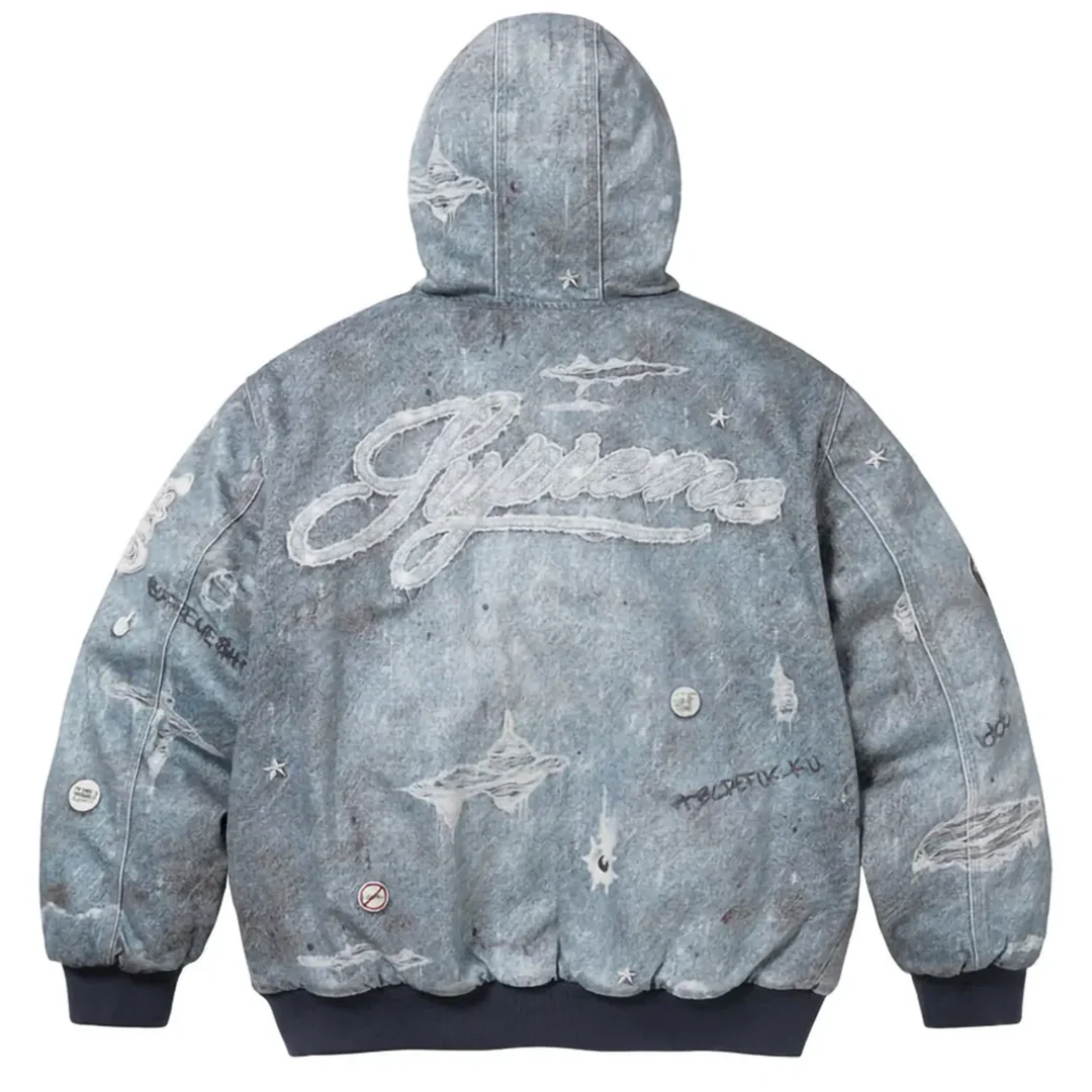 Supreme Trompe L'oeil Bomber Jacket - Image 2