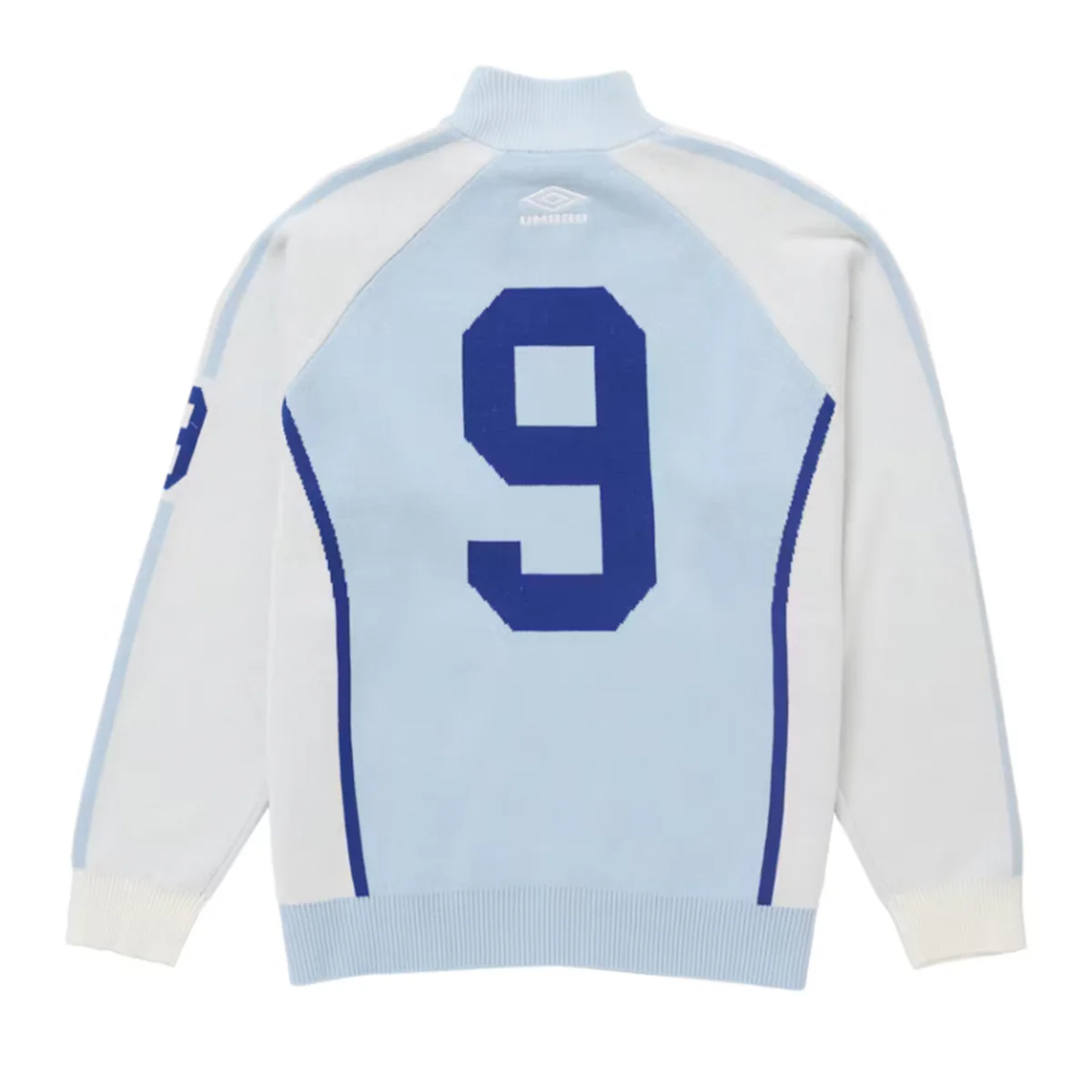 Supreme Umbro Zip Up Sweater Light Blue - Image 2