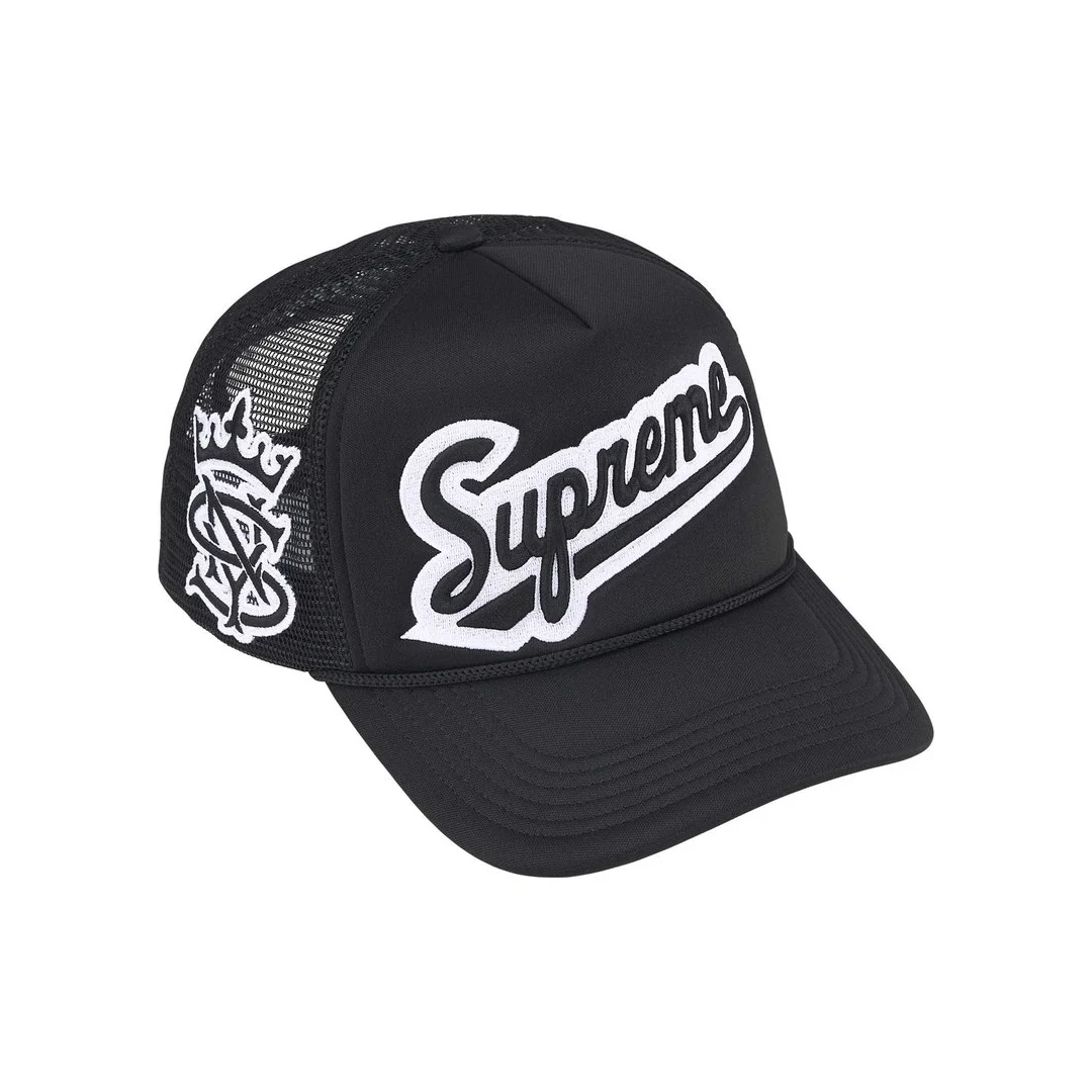 Supreme University Mesh Back 5-Panel Black