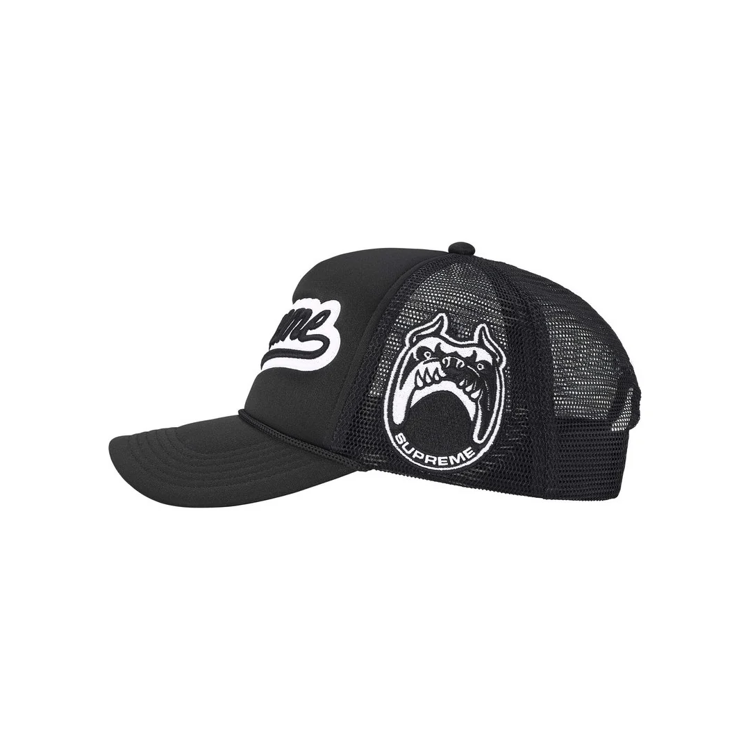Supreme University Mesh Back 5-Panel Black - Image 2