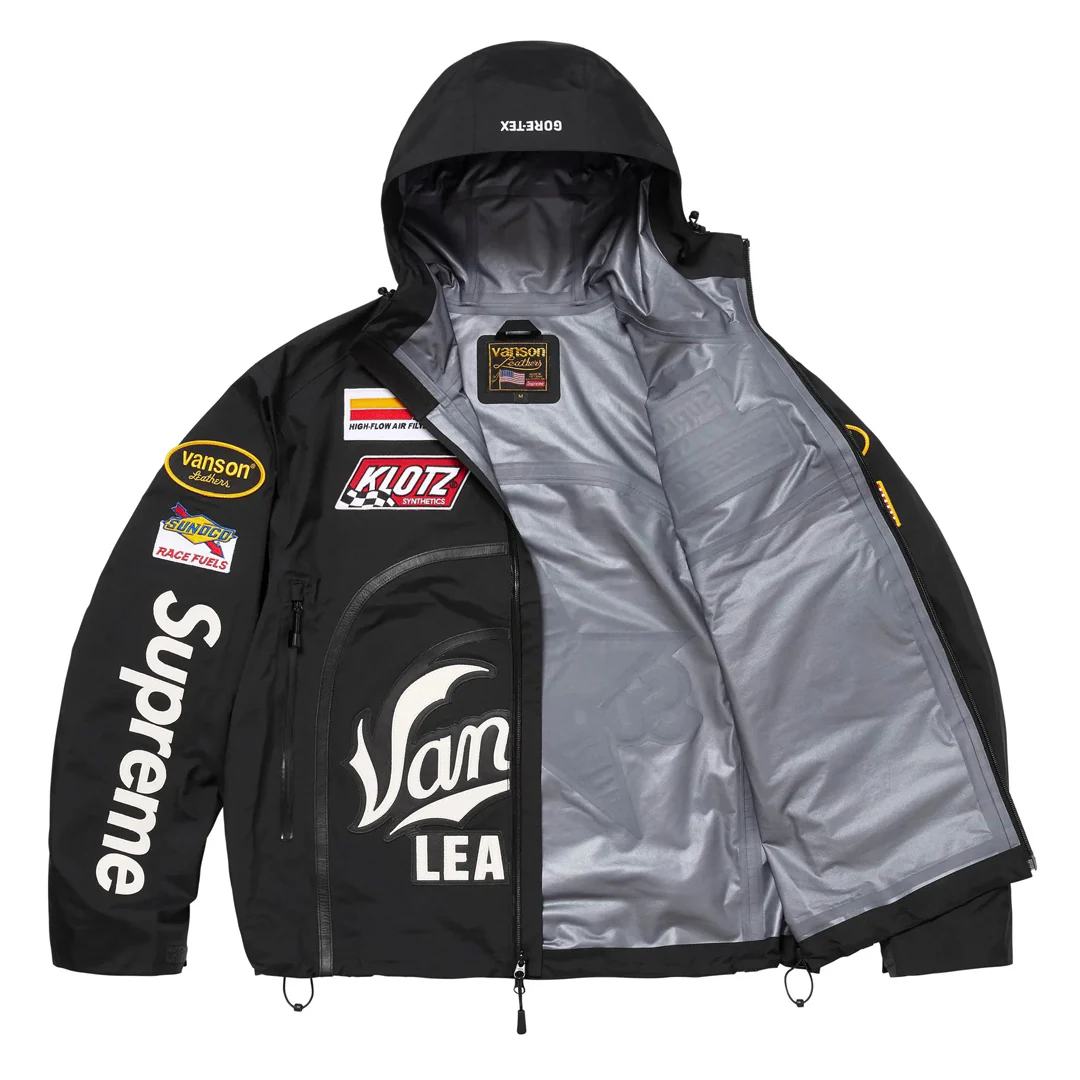 Supreme Vanson Leathers GORE-TEX Shell Jacket - Image 2