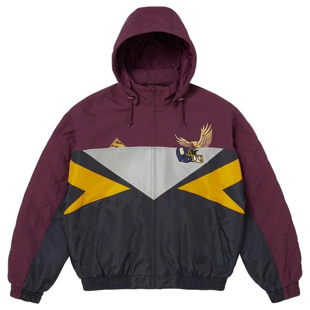 Supreme x MM6 Maison Margiela Split Stadium Jacket Navy