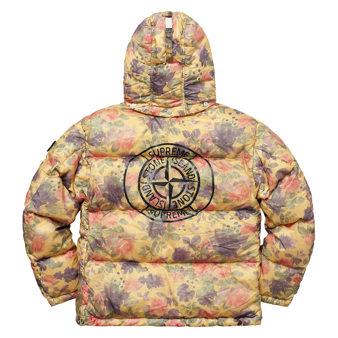 Supreme x Stone Island Lamy Cover Stampato Puffy Jacket - Image 2
