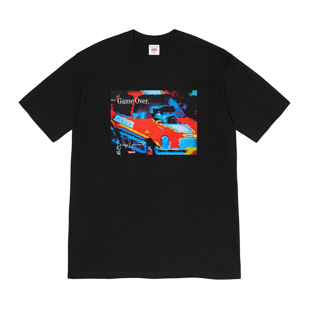 Supreme Yohji Yamamoto Game Over T-Shirt Black