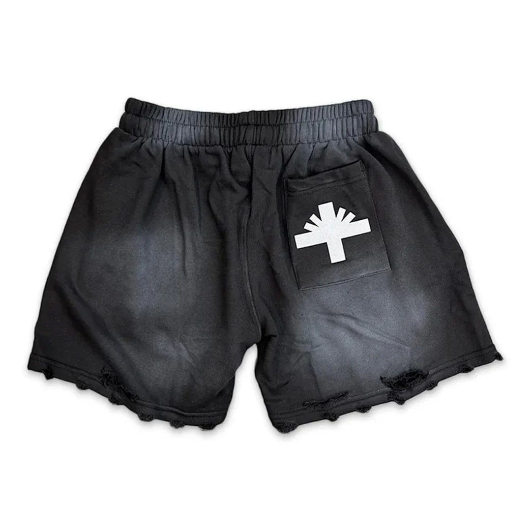 Vertabrae Vonster Sweat Shorts Black - Image 2